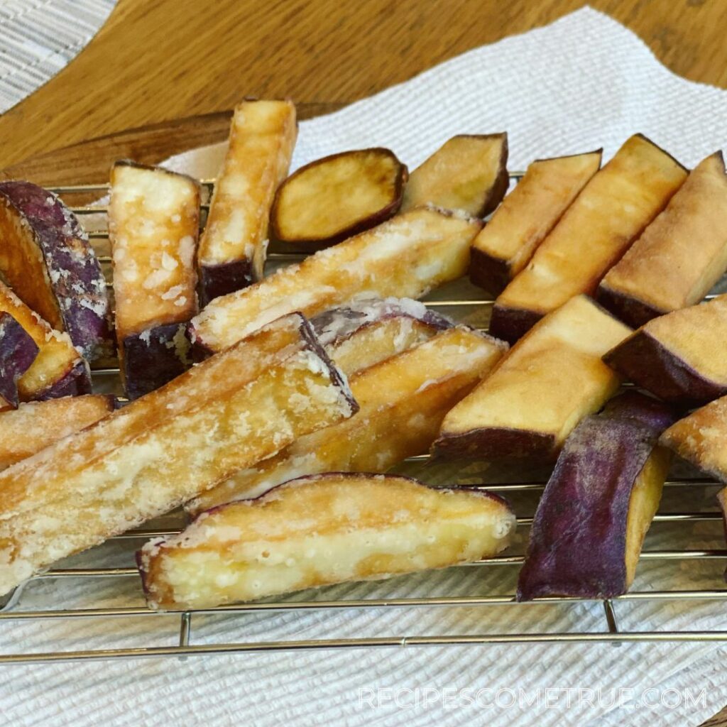 Red Sweet Potato Chips - Recipes Come True